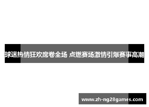 球迷热情狂欢席卷全场 点燃赛场激情引爆赛事高潮