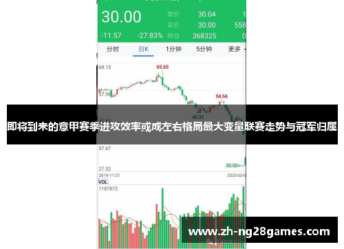 即将到来的意甲赛季进攻效率或成左右格局最大变量联赛走势与冠军归属